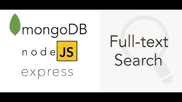 How To Create a Full text Search by MongoDB