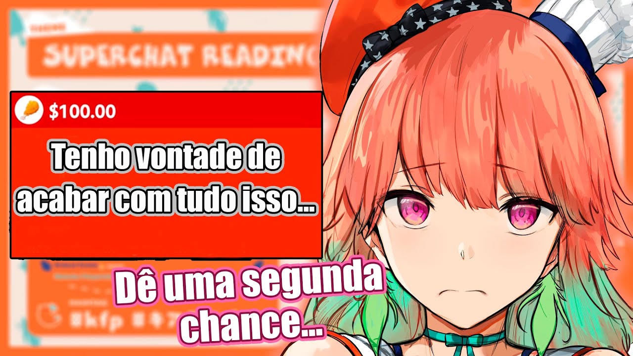 Kiara tenta motivar inscrito com tendência suicid4 | vtuber legendado
