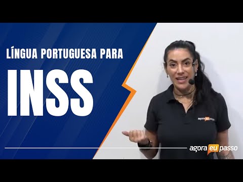 Pré Edital INSS - Língua Portuguesa - Agora Eu Passo (AEP)