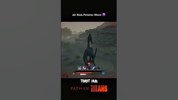 Hatz finishing a Rex off with an air stab 😈 Path of Titans - Gondwa Official #pathoftitans