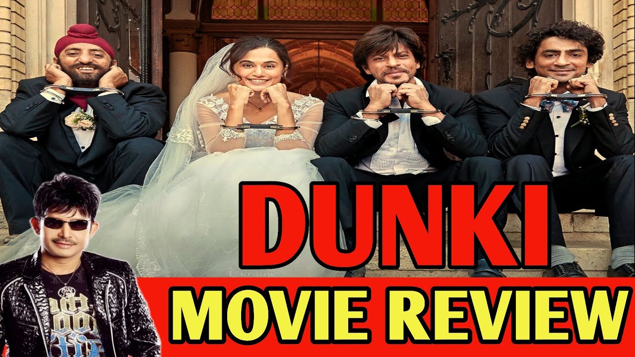 Dunki Movie Review | Shah Rukh Khan | KRK | #dunki #krk # ...