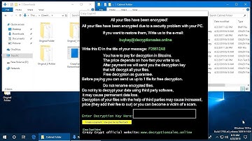 AppCheck Anti-Ransomware : CrazyCrypt v4.1 Ransomware (.[buykey@decryptionsales.online].crazy)