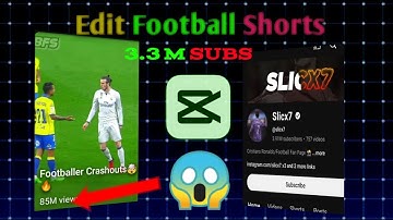 How to Edit Football Videos Like Slicx7 | CapCut Full Tutorial (Step by Step)