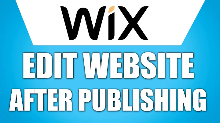 How to Edit Wix Website After Publishing (Simple)