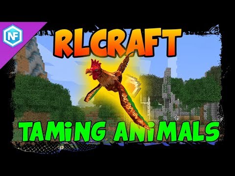 RLCraft മൃഗങ്ങളെ മെരുക്കുന്നു