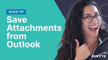 Save Attachments from Outlook