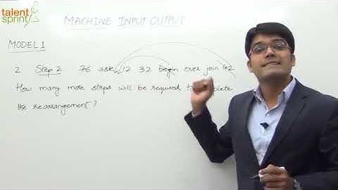 Machine Input - Output in Hindi | Model 1 | Example - 2 | Reasoning Ability in Hindi | TalentSprint