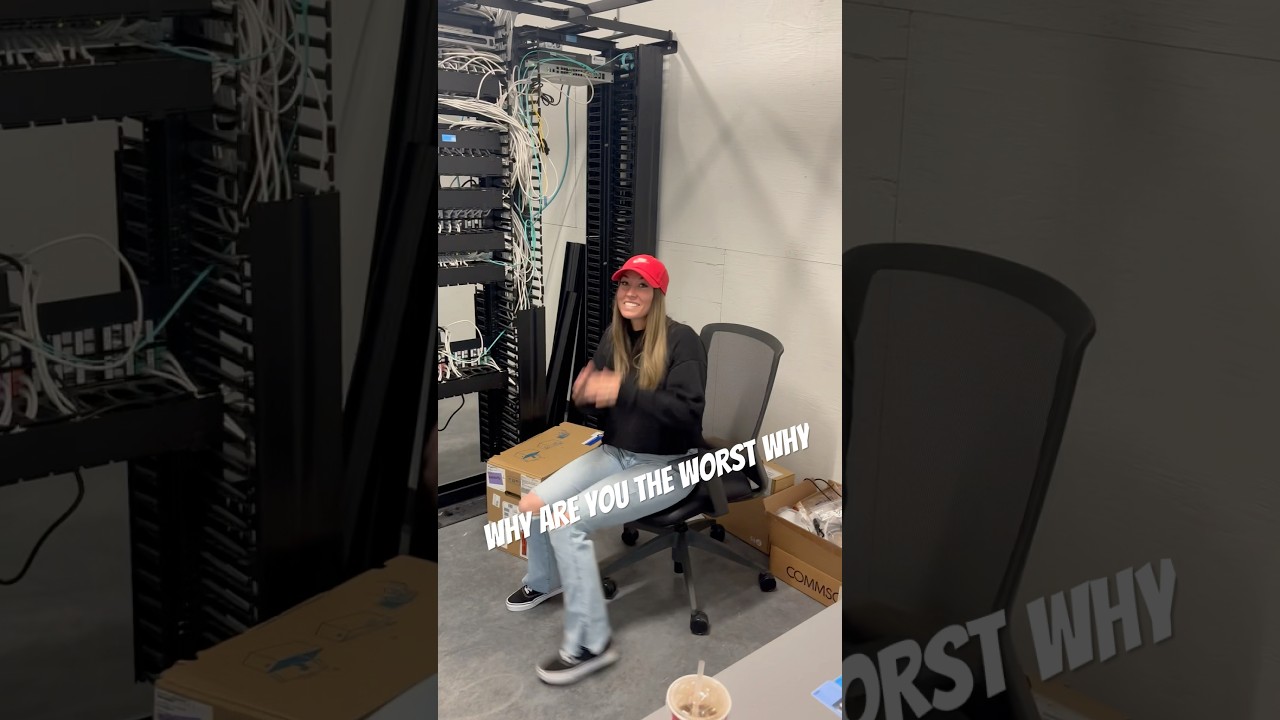 She didn’t see it coming 😱😬