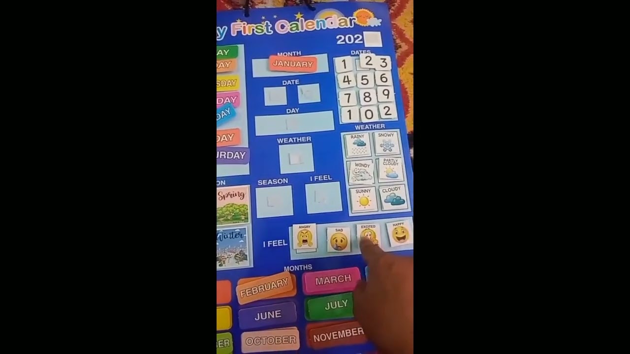 Royal Collection Launch My First Calendar for Kids