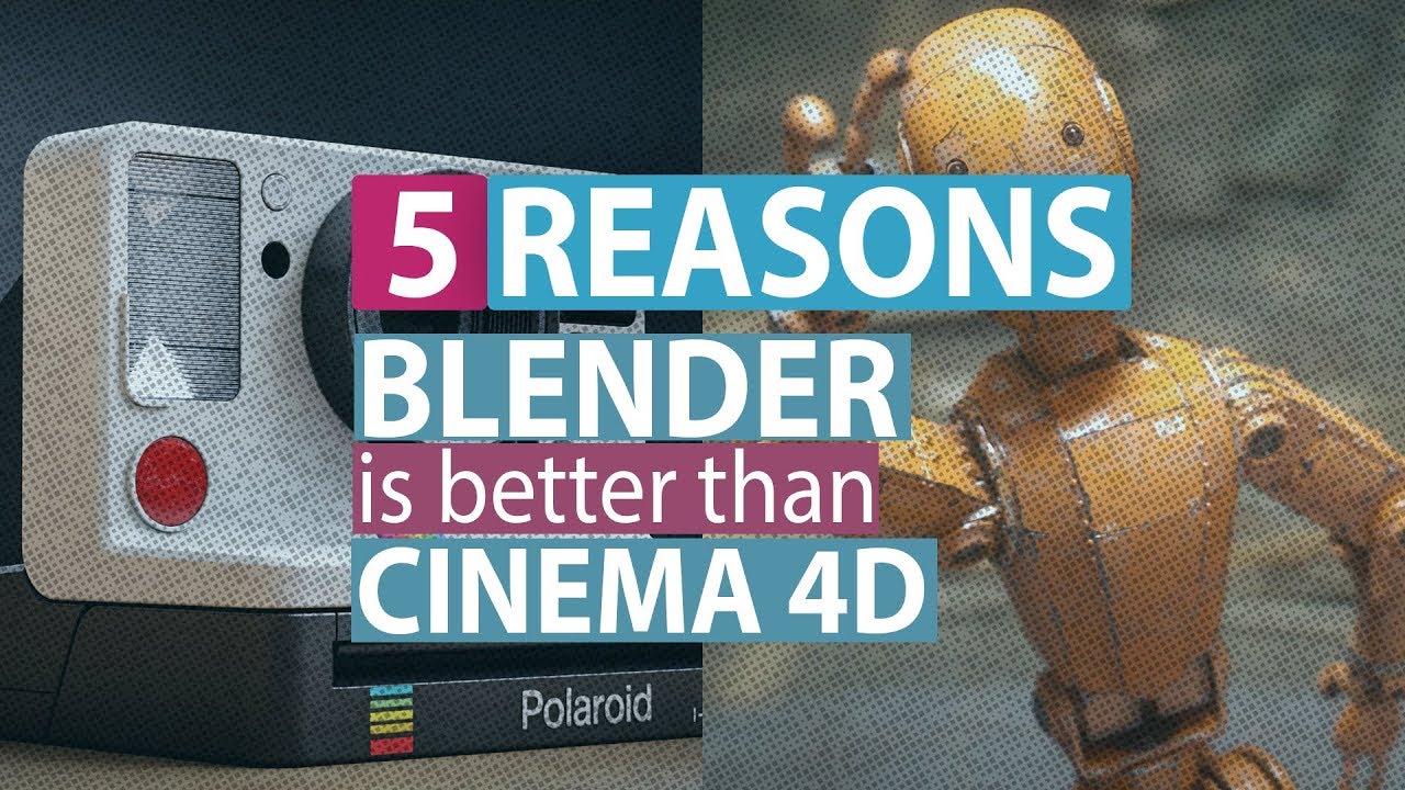 Reasons Why Blender is better than Cinema 4D! | Cinema 4d vs Blender Part 02 - YouTube