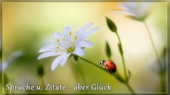Sprüche u. Zitate - Glück *❀*