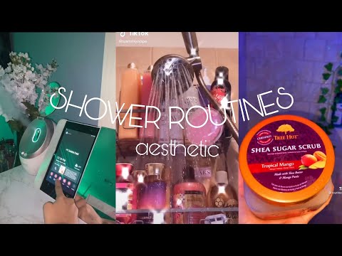 Aesthetic Tik Tok shower routines💦part 2🌸