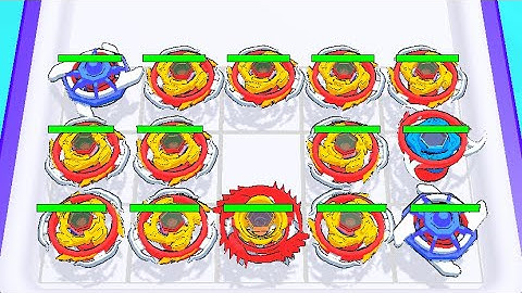 Spinner Battle Merge Master Part 3 - Max Level Gameplay In Spinner Battle Game - Merge Gameplay 2