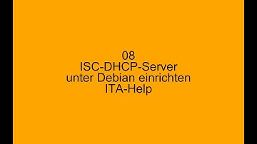 [08] Isc dhcp server unter Linux installieren/einrichten [ITA-Help]