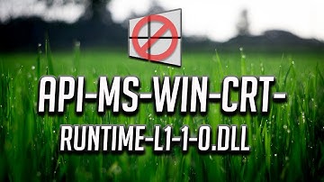 Api-Ms-Win-Crt-Runtime-l1-1-0.Dll Missing Error - 2025 - FIX