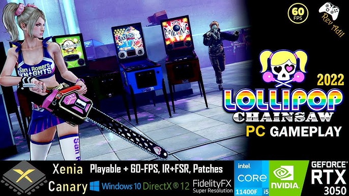 PS3】Lollipop Chainsaw Premium Edition  RPCS3 Emulator Longplay (4K 60FPS)  - 電鋸甜心白金珍藏版 