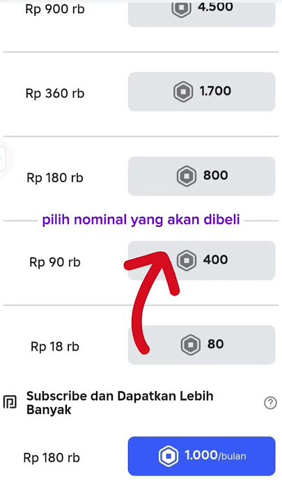CARA TOP UP ROBUX ROBLOX DI INDOMARET | tutorial isi saldo robux #robux #robloxedit