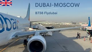 Dubai - Moscow (VKO) | Boeing 737-800 | Flydubai