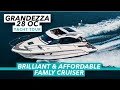 Brilliant and affordable family cruiser  grandezza 28 oc tour  motor boat  yachting