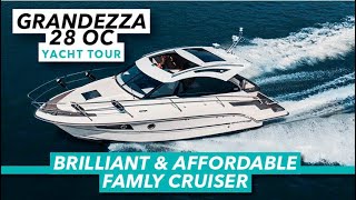 Brilliant and affordable family cruiser | Grandezza 28 OC tour | Motor Boat & Yachting