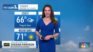 Dec. 15, 2025 |  Dense morning fog| San Diego Weather Today
