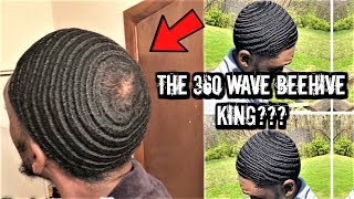 MY GUY SAID HE'S THE 360 WAVE (BEEHIVE KING) WHAT YAW THINK!?? || MY REACTION! screenshot 3