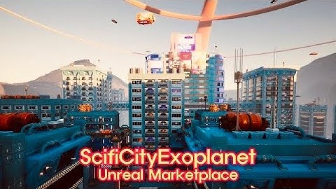 ScifiCity Exoplanet Screenshot #unrealengine
