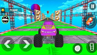 Monster Truck Mega Ramp New Car Racing Stunts 2021 - Android Gameplay screenshot 4