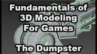 Fundamentals of 3D Modeling for Games - Assignment 02 - The Dumpster