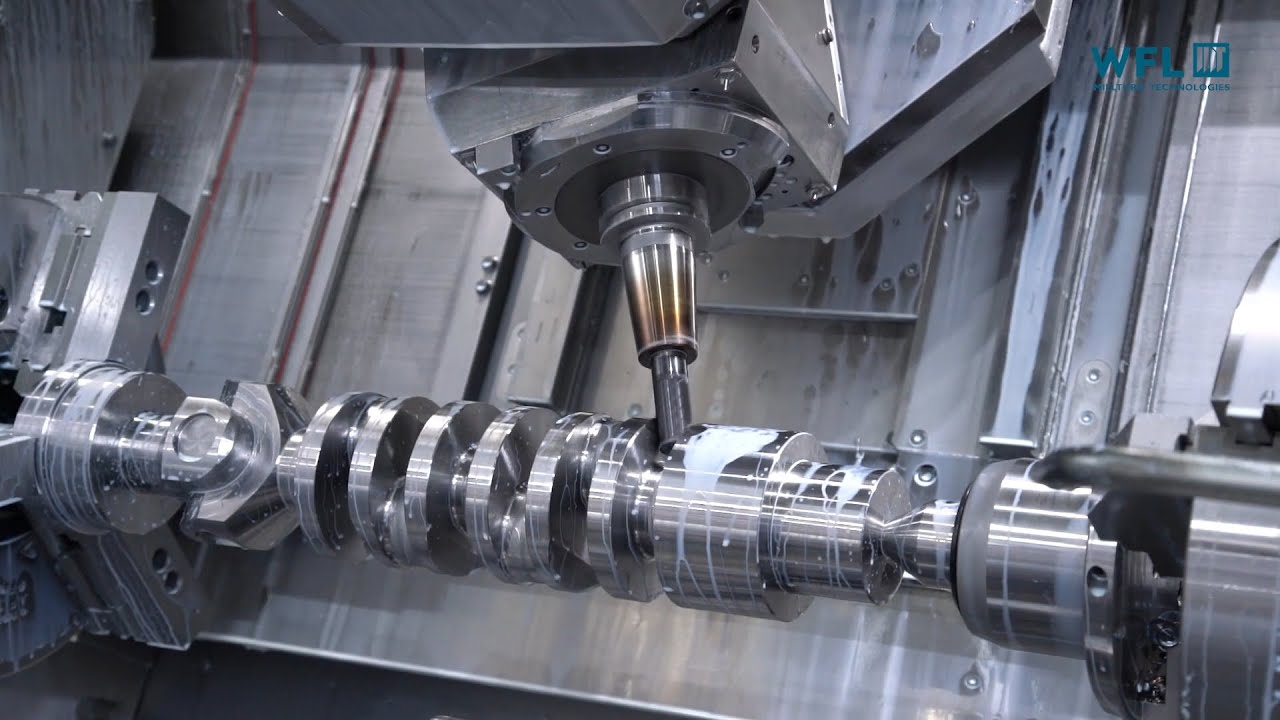 Excellent CNC Cutting Mill Turn Working Process Cutting metal - YouTube