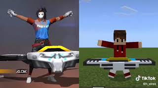 Video Lucu Free Fire Versi Minicraft Dan Versi Lagu Ampun Bang Jago