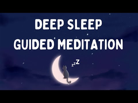 Deep Sleep Guided Meditation with Soothing Gentle Ocean Waves