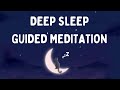 Deep sleep guided meditation with soothing gentle ocean waves