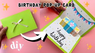 Diy Greeting Card Making For Birtay Pop - Up Cards How To Make Birtay Card3D Paper Crafts