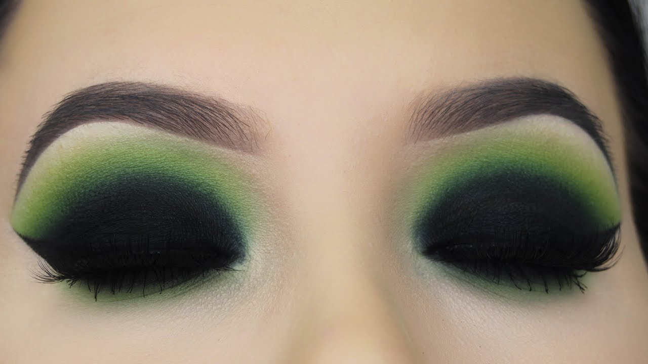 Poison Green Smokey Eyes Tutorial