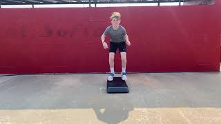 Low Box Straddle Step
