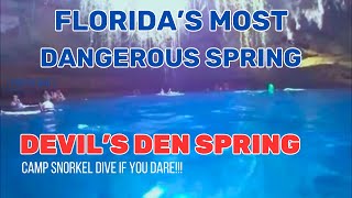 Devils Den Spring Williston Florida Must Watch Before Visiting | Camping/Snorkel/Diving