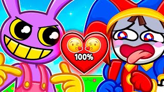 Fiz um TESTE DO AMOR com meu CRUSH | Pomni e Jax screenshot 2