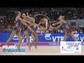 2015 Rhythmic Worlds, Stuttgart (GER) - Highlights 8, Group Apparatus Final, Clubs+Hoops