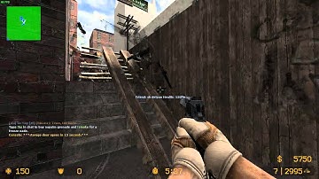 Counter-Strike: Source Gameplay Zombie Escape - ze_parkour_fix