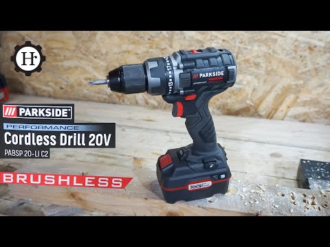 PARKSIDE Performance PSBSAP Cordless Impact Drill 20 V + 1 Battery 2 Ah X20  V Team