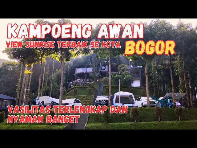 Review Kampoeng Awan Camping Ground | Bisa Menikmati Pemandangan Sunsrise Terbaik Sekota Bogor class=