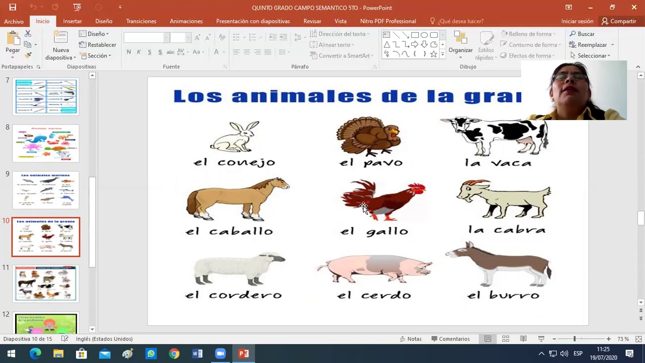 CAMPO SEMÁNTICO TEMA O8 YouTube