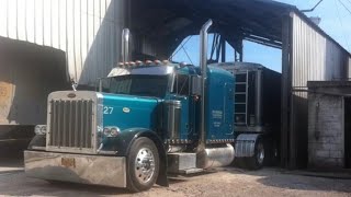 First Trip In My Green Truck. I May Have To Sell My 1998 Peterbilt 379 Flat Top