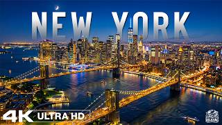 New York City 4K 🇺🇸 The City That Never Sleeps, Times Square & Manhattan Skyline 4K UHD