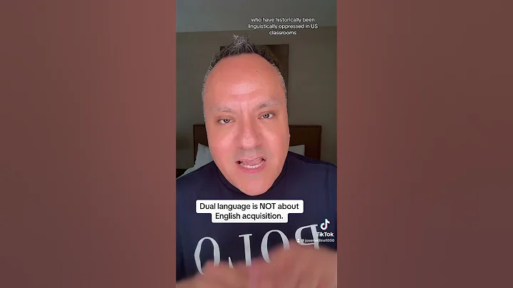 Dual language is NOT about English acquisition.