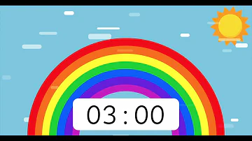 Rainbow Timer 3 Minute 🌈