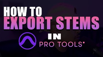 The EASIEST Way To Export Stems (& Sessions)  in Pro Tools For Mixing
