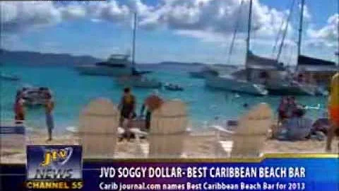 JVD SOGGY DOLLAR  BEST CARIBBEAN BEACH BAR