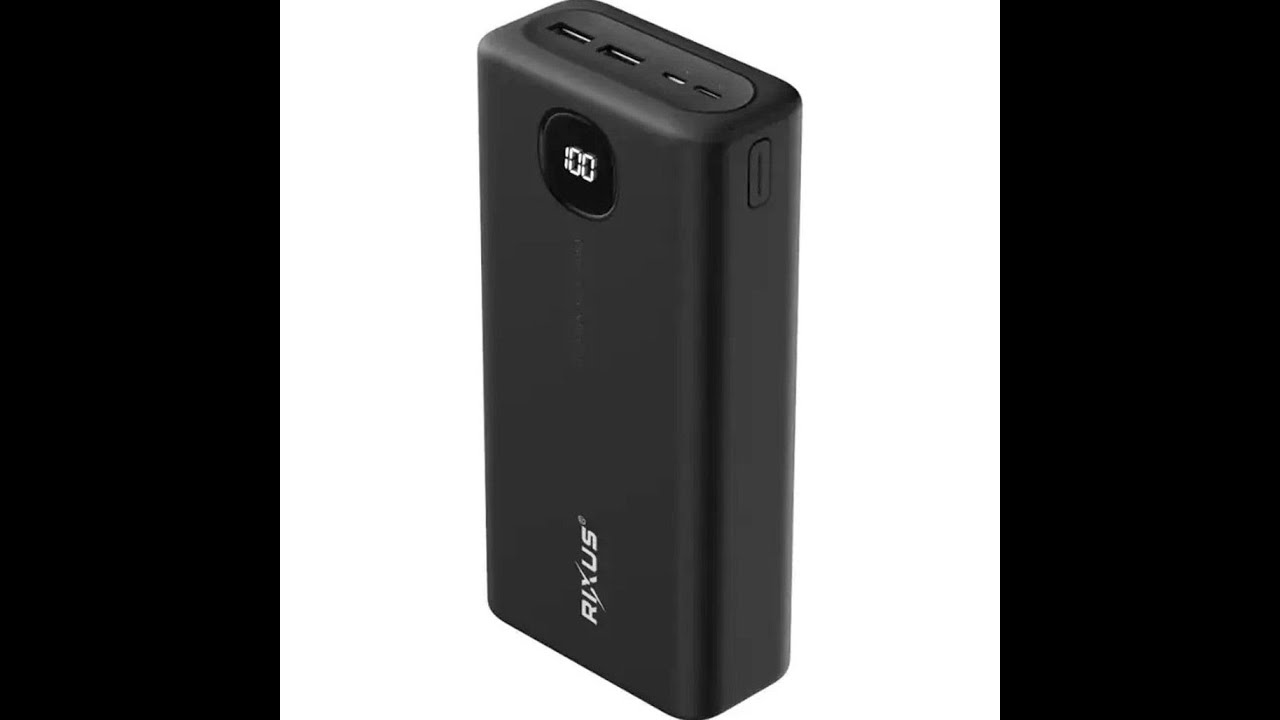 Повербанк Power Bank 40000 mAh 18W Rixus RXPB40 Black